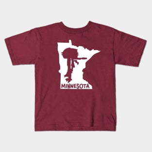 Minnesota Outboard Motor Souvenir Kids T-Shirt